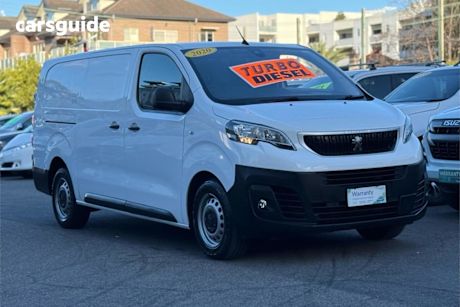 White 2020 Peugeot Expert Van 180 HDI Long