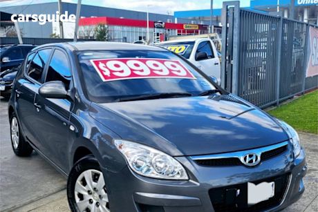 Grey 2008 Hyundai I30 Hatchback SX