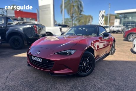 Red 2015 Mazda MX-5 Roadster GT