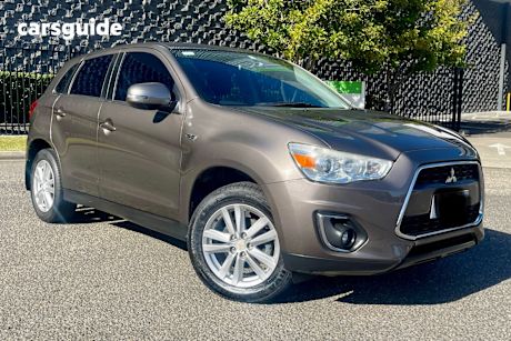 Brown 2014 Mitsubishi ASX Wagon (2WD)