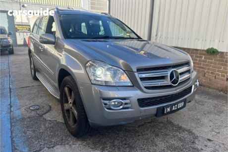 Silver 2008 Mercedes-Benz GL500 Wagon