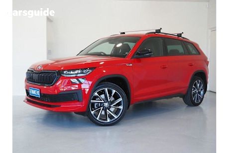 Red 2022 Skoda Kodiaq SUV SPORTLINE 4X4