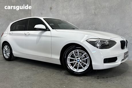 White 2012 BMW 116I Hatchback