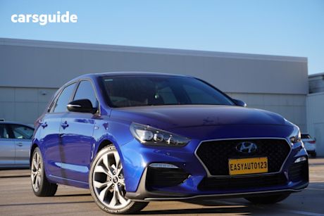 Blue 2019 Hyundai I30 Hatchback N Line