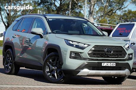 Green 2024 Toyota RAV4 Wagon EDGE 4X4