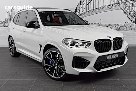 White 2021 BMW X3 Wagon M Competition