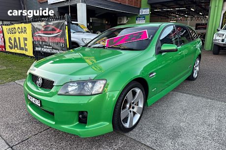 Green 2009 Holden Commodore Sportswagon SS-V