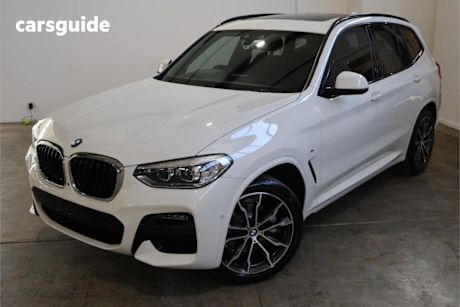 White 2020 BMW X3 Wagon sDrive20i Steptronic
