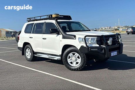 White 2018 Toyota Landcruiser Wagon GX 4X4