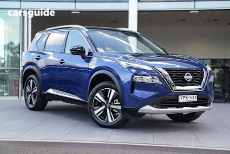 Blue 2025 Nissan X-Trail Wagon TI (4WD)