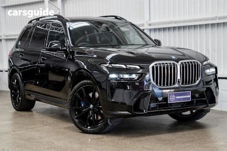 Black 2023 BMW X7 Wagon Xdrive40D M Sport Mhev
