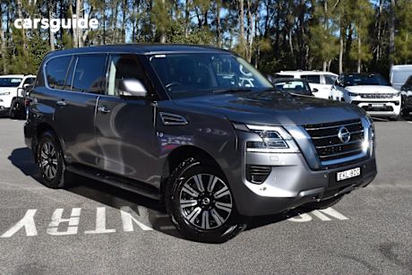 Grey 2020 Nissan Patrol Wagon TI (4X4)