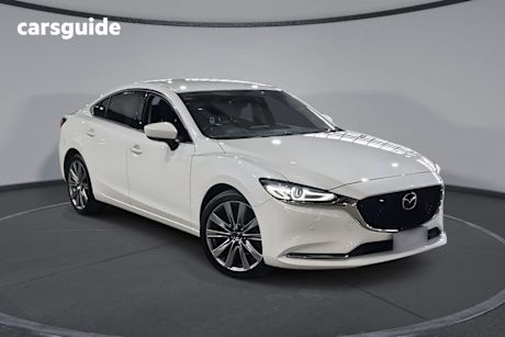 White 2019 Mazda 6 Sedan GT (5YR)
