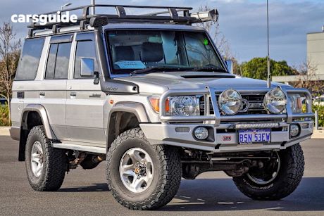 Silver 2012 Toyota Landcruiser Wagon GXL (4X4)