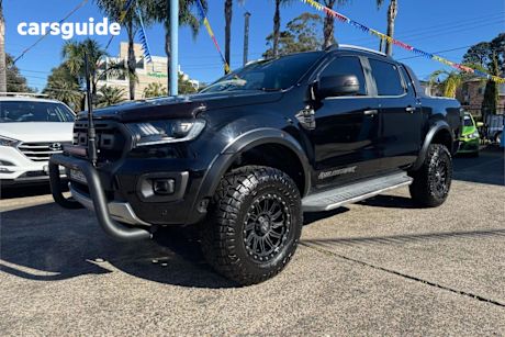 Black 2019 Ford Ranger Double Cab Pick Up Wildtrak 2.0 (4X4)