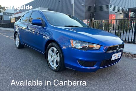 Blue 2012 Mitsubishi Lancer Sedan ES