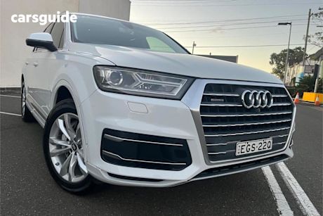 White 2015 Audi Q7 Wagon 3.0 TDI Quattro