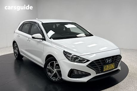 White 2021 Hyundai I30 Hatchback