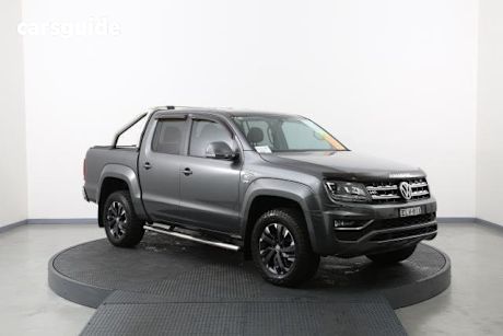 Grey 2021 Volkswagen Amarok Dual Cab Utility TDI400 Core 4Motion