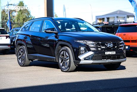 Blue 2024 Hyundai Tucson Wagon Hybrid (fwd)