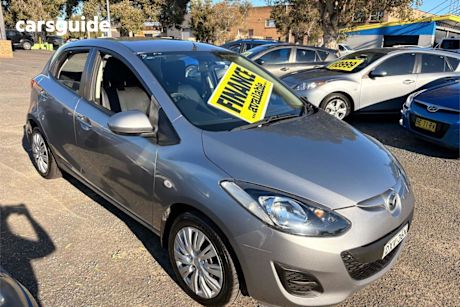 Grey 2011 Mazda 2 Hatchback NEO
