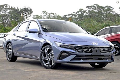 Blue 2024 Hyundai I30 Sedan Elite