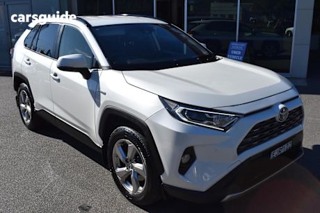 White 2020 Toyota RAV4 Wagon GXL 2WD Hybrid