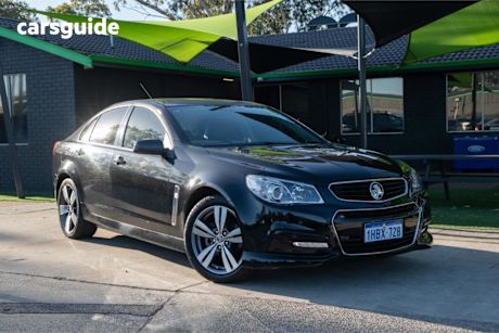 Black 2013 Holden Commodore Sedan SV6 (lpg)