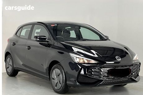 Black 2025 MG MG3 Hatchback Vibe