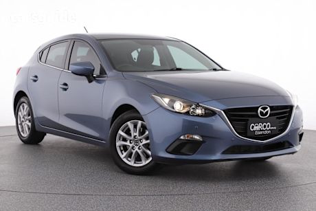Blue 2014 Mazda 3 Hatchback Maxx