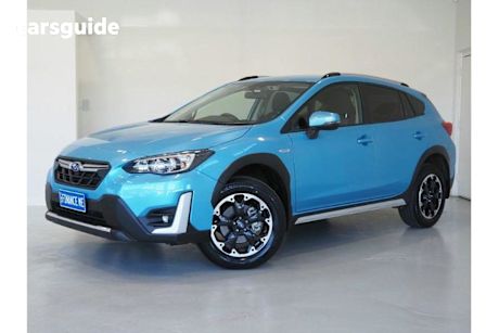 Blue 2022 Subaru XV SUV HYBRID L 4WD