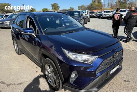 Blue 2019 Toyota RAV4 Wagon GXL 2WD
