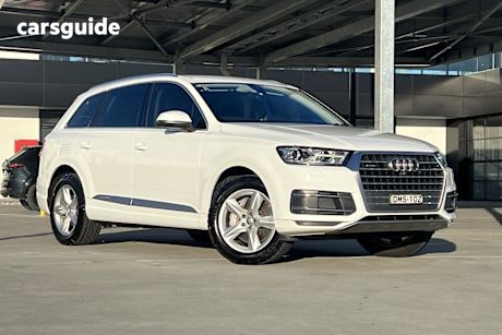 White 2017 Audi Q7 Wagon 3.0 TDI Quattro (160KW)
