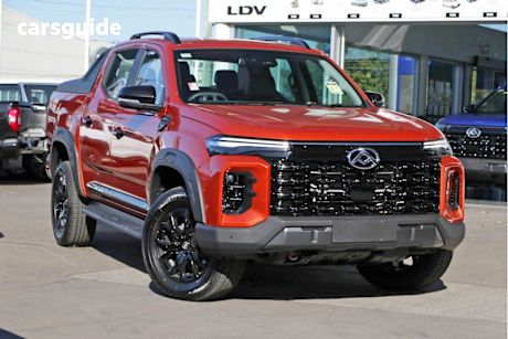 Orange 2025 LDV T60 OtherCar MAX PLUS 4X4