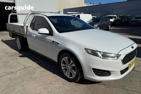 White 2015 Ford Falcon Cab Chassis