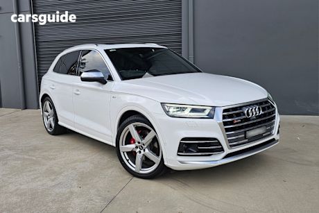 White 2017 Audi SQ5 Wagon 3.0 Tfsi Quattro