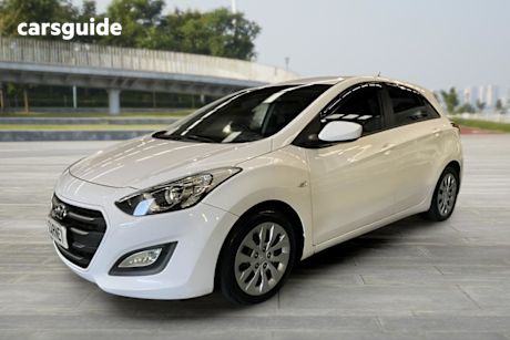 White 2015 Hyundai I30 Hatchback Active