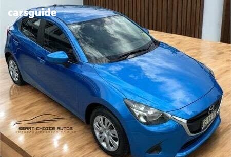 Blue 2015 Mazda 2 Hatchback NEO