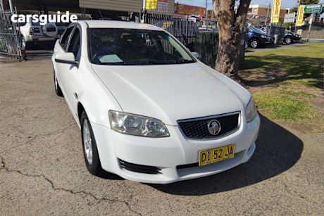 White 2010 Holden Commodore Sedan Omega