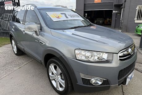Grey 2012 Holden Captiva Wagon 7 LX (4X4)