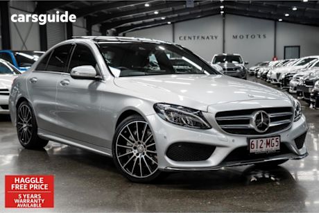 Silver 2014 Mercedes-Benz C250 Sedan Bluetec