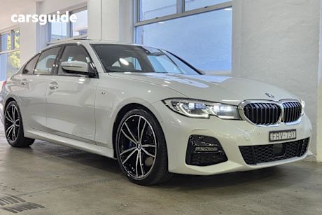 White 2019 BMW 330I Sedan M Sport