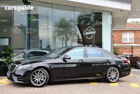 Black 2018 Mercedes-Benz S450 Saloon L