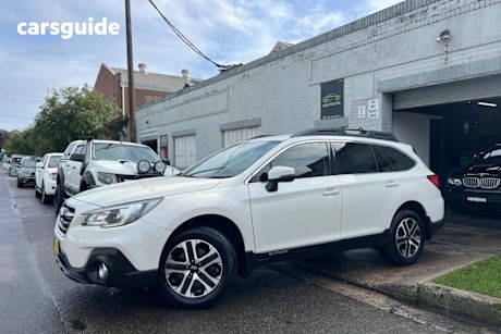 White 2018 Subaru Outback Wagon 2.0D AWD MY18