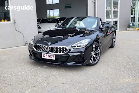Black 2019 BMW Z4 Convertible sDrive20i Steptronic M Sport