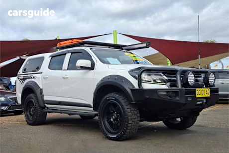 White 2019 Holden Colorado Crew Cab Pickup LS (4X4) (5YR)