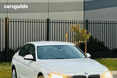 White 2014 BMW 3 Sedan 20i