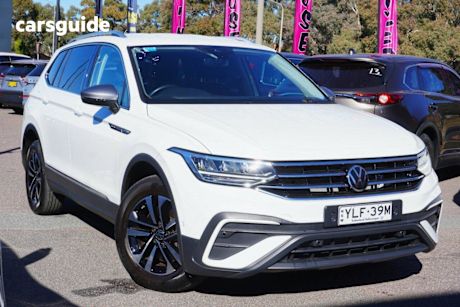White 2022 Volkswagen Tiguan Wagon Allspace 162TSI Adventure