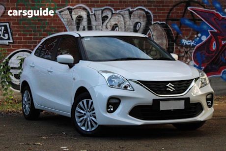 White 2022 Suzuki Baleno Hatchback Gl