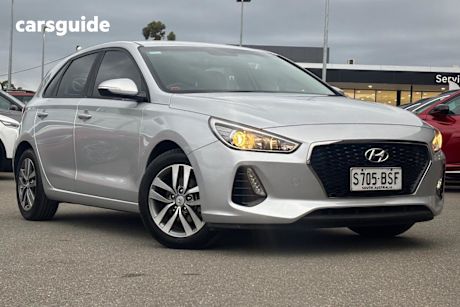 Silver 2017 Hyundai I30 Hatchback Active